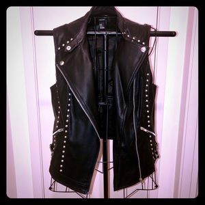 Forever 21 Faux Leather Vest